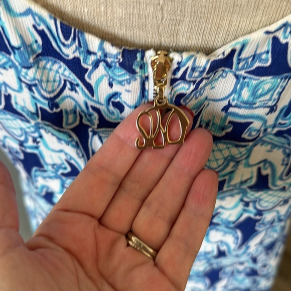 Lilly Pulitzer 10 Get Trunky Cathy shift dress - Picture 4 of 8